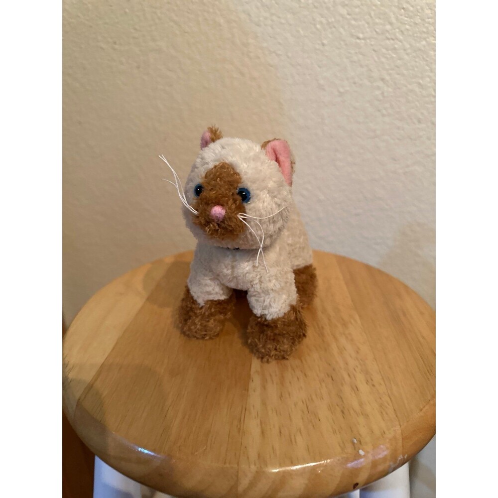 GANZ 2001 Meowing Plush Cat Kitten